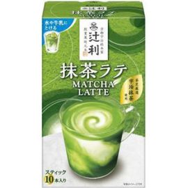【Kataoka Bussan】 Tsujiri Matcha Latte 13g x 10 pieces 4901305410982image