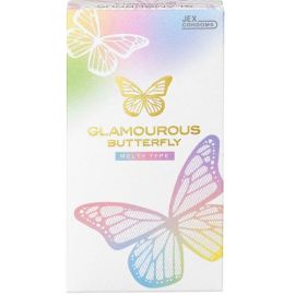 【Jex】 Condom Glamorous Butterfly Melty 10 pcs 4973210030784image
