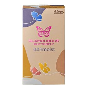 【Jex】 Condom Glamorous Butterfly 0.03 Moist 4973210030791image
