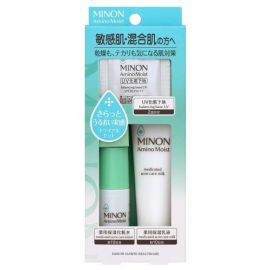 【Daiichi Sankyo Healthcare】 Minon Amino Moist Sensitive Skin/Combination Skin Line Trial Set (1 set) 4987107629586image