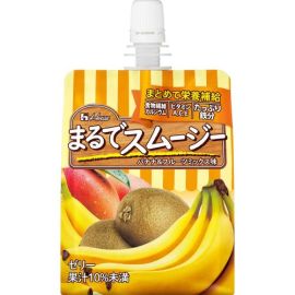 【House Wellness Foods】 Like a smoothie banana & fruit mix flavor pouch 150g 4530503907170image