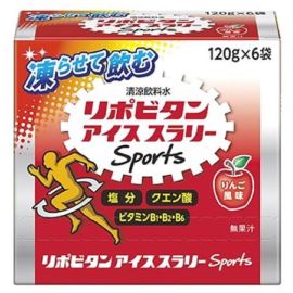 【Taisho Pharmaceutical】 Lipovitan ice slurry apple flavor 120g×6 4987306062399image