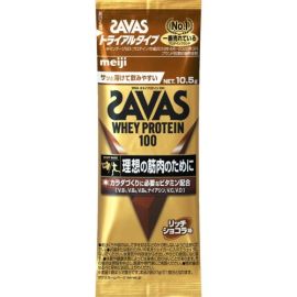 【Meiji】 Zavas whey protein 100 rich chocolat trial type 10.5g 4902777300269image