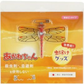 【Eikyu】 Akane-chan insect repellent safety pin attachment type 4589447340055image