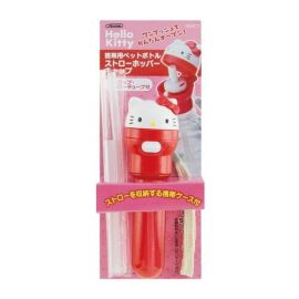 【Skater】 Hello Kitty Portable Plastic Bottle Straw Hopper Cap 4973307250705image