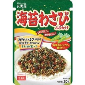 【Marumiya】 Seaweed and Wasabi Furikake 20g 4902820108118image
