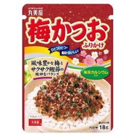 【Marumiya】 Plum and bonito furikake 18g 4902820108170image
