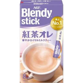 【AGF】 Blendy Stick Black Tea Au Lait 8 sticks 4901111586628image
