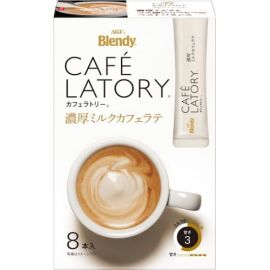 【AGF】 Blendy Cafe Latory Stick Milk Cafe Latte 8 sticks 4901111310537image