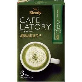 【AGF】 Blendy Cafe Latory Stick Rich Matcha Latte 6 sticks 4901111310520image
