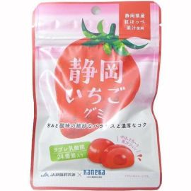 【Kaneka Foods】 Shizuoka Strawberry Gummy with Lovere Lactic Acid Bacteria 40g 4582465580755image