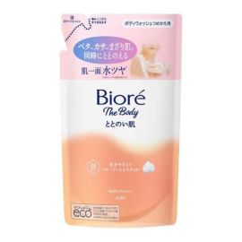 【Kao】 Biore The Body Totonoihada Foam Type Fruity & Musk Scent Refill 440ml 4901301452733image