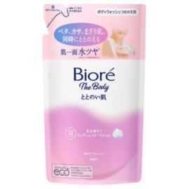 【Kao】 Biore The Body Totonoihada Foam Type Woody & Floral Scent Refill 440ml 4901301452726image